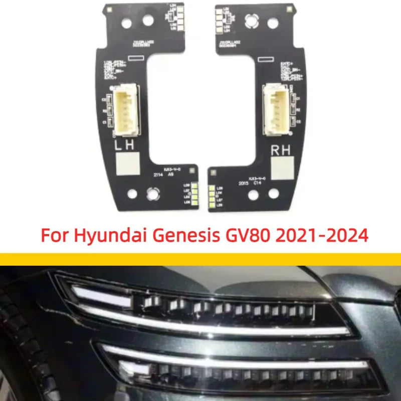 Angel Eye DRL Chip Car Headlight Light Source Module Board Ballast Circuit Board for Hyundai GV80