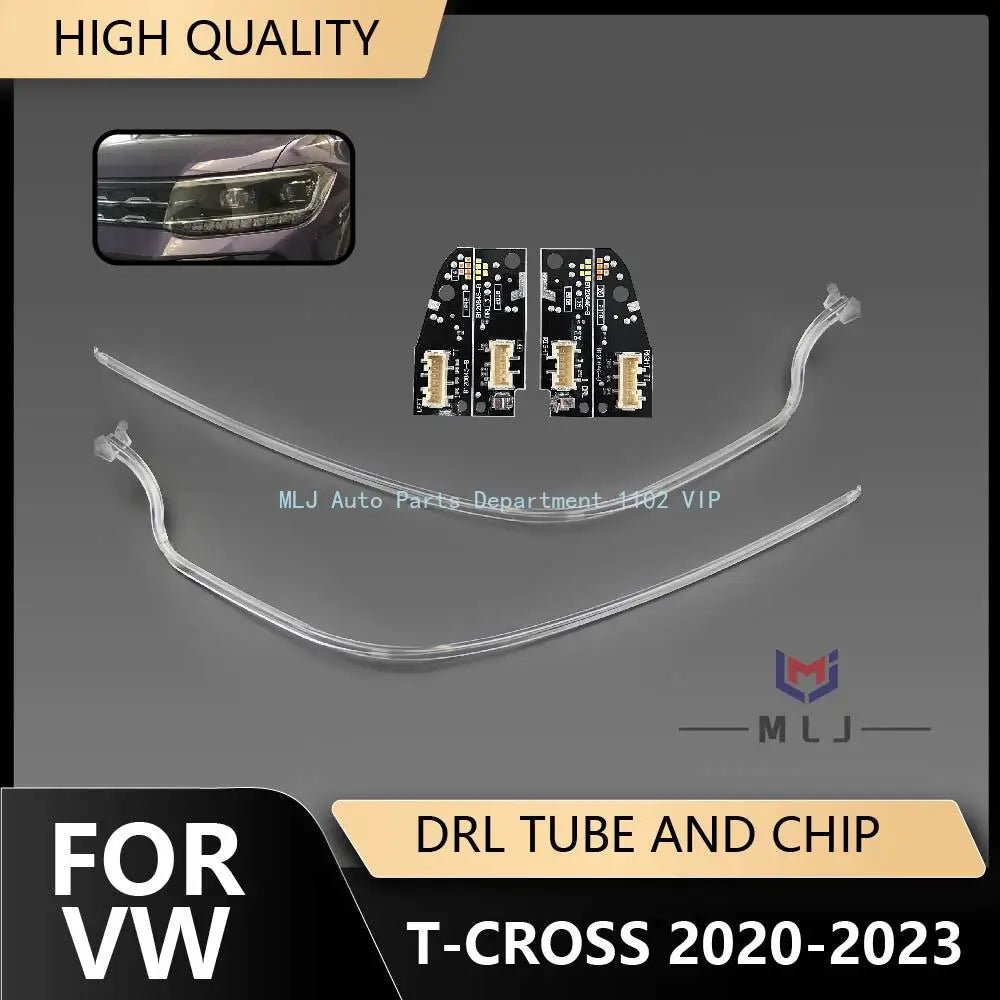 DRL B120845-B B120846-B For 20-23 VW T-CROSS daytime running light module/chip/light guide strip OEM