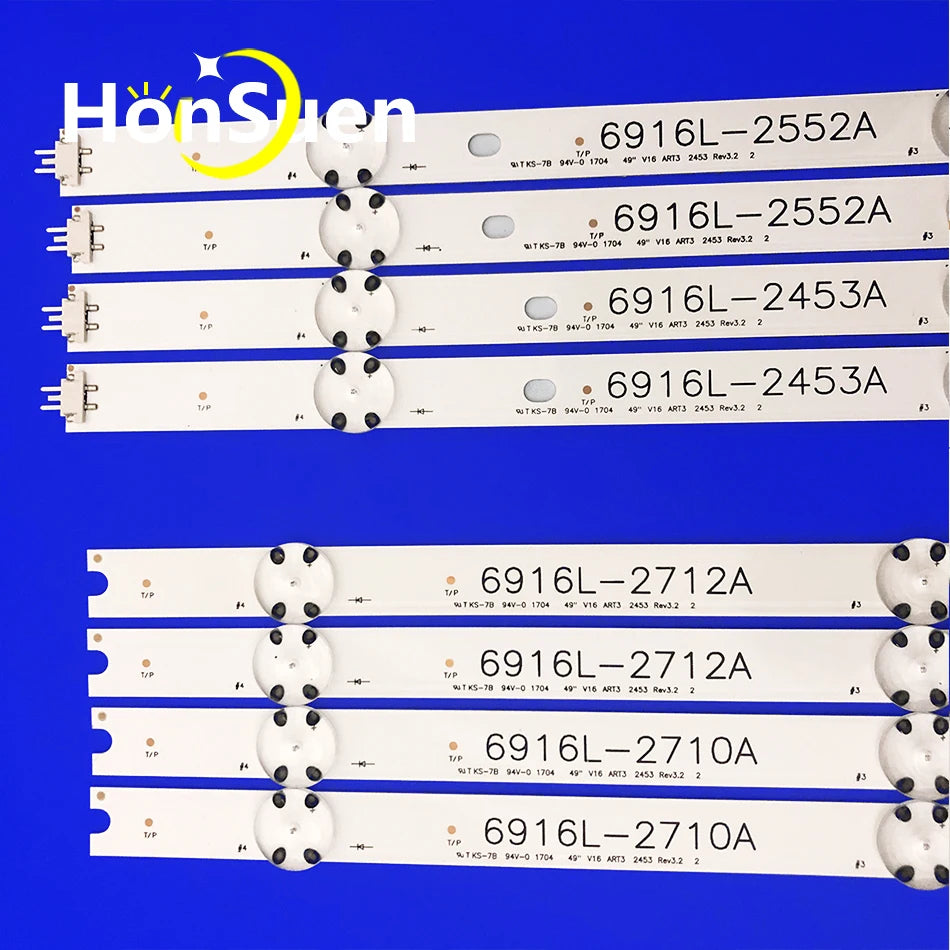 LED Backlight Strip for TV LED Strip For 49LH510T 49LH510Y 49UH652T 49LJ510M 49LJ5100 49UH650V 49UH656V