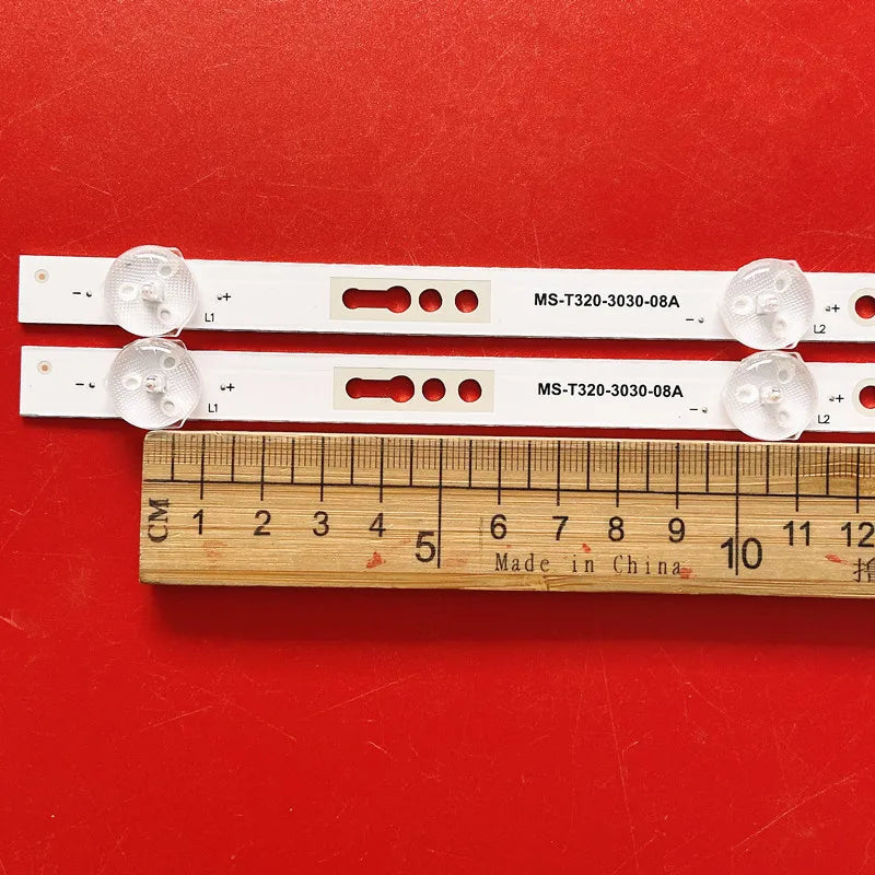 LED Backlight Strip for 6LED 3V MS-T320-3030-08A MC-32A06X For NEO 32INCH LED TV 32A/3210 JS-ME32M106ED.908L