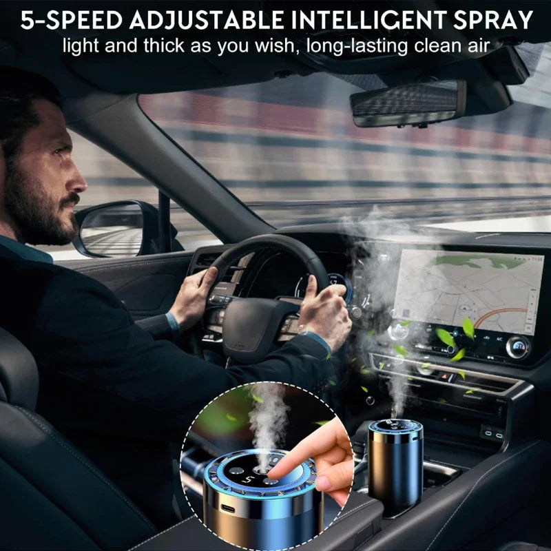 NEW 5 Modes Adjustable Smart Car Air Freshener Automatic Car