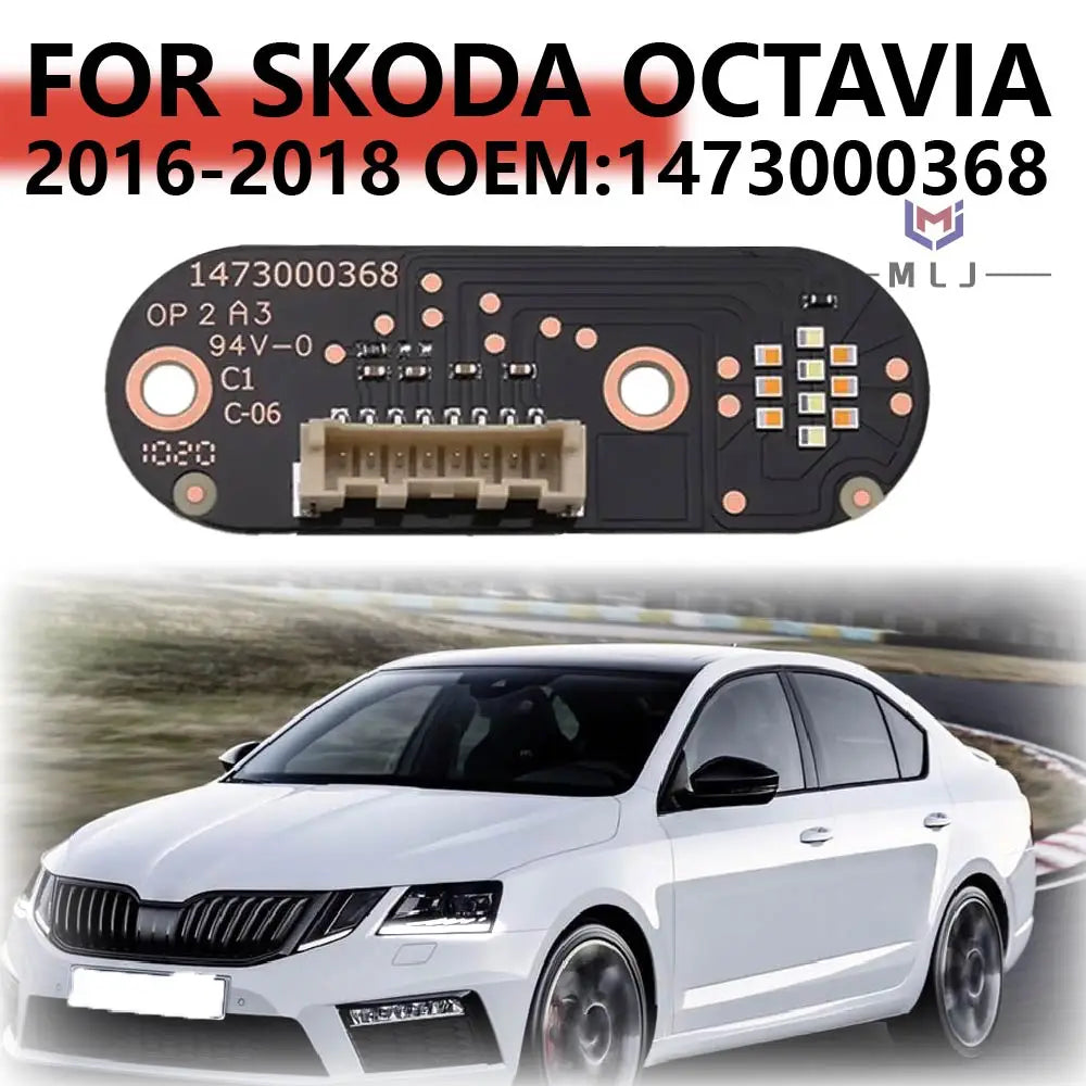 Angel Eye DRL Daytime Running Light Chip Chip For Module OE 1473000368 Replacement For 2016-2018 Skoda