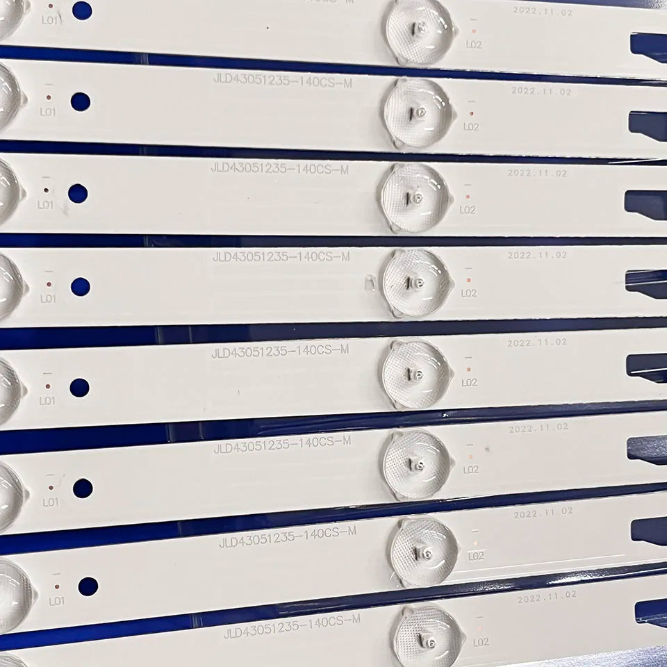 LED Backlight Strip for 8pcs LED Backlight strip for Leds Kodak 43e300c In Aluminum Completely New Sp-led43s