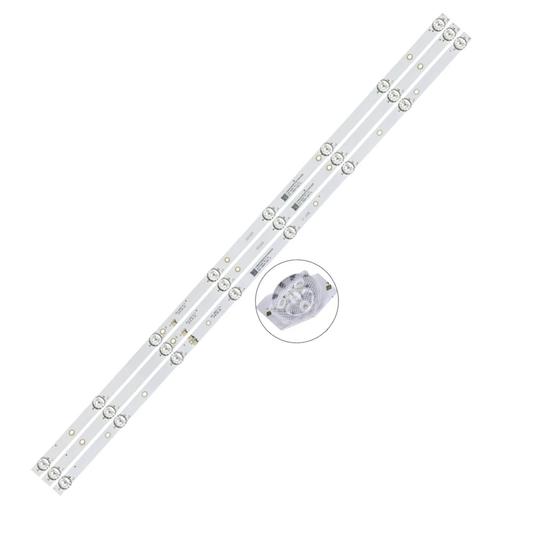 LED Backlight Strip for 40LEX-5043/FT2C 40LEM-1043/FTS2C VHIX-40F152MSA LD-40T2FHDSJ 40F9000ST EU40DT200