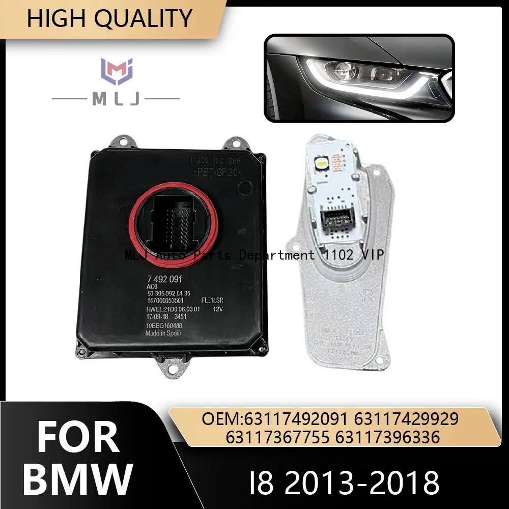 Headlight Control Unit For BMW i8 2013-2018 Headlight Ballast Light Module LED 63117396336 63117492091