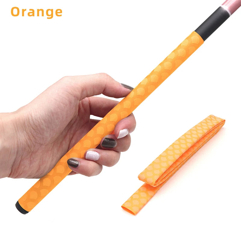 1m/pc Fish Scale Anti-slip Heat Shrink Tube Dia.15 45mm 2 1 Non-slip Handle Repair Electrical Cable Insulation Fishing Rod Wrap