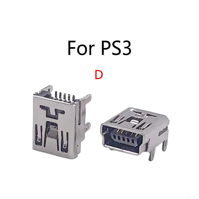 50PCS/Lot For Sony Playstation PS3 New Mini USB Charging Socket Port Power Charger Jack Connector