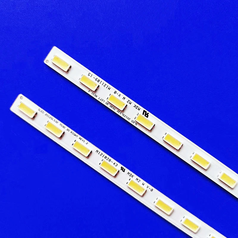 LED Strip for Sony 32'' SLED 2012SLS32 7030 30 RIGHT+LEFT KDL-32EX520 KDL-32EX550 KDL-32EX650 LTY320HQ01