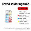 Boxed Solder Seal Wire Connectors Kit Heat Shrink Butt Terminals Waterproof Insulated Electrical Wire Splice Connector