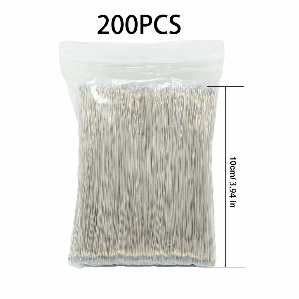 LED Neon Light Welding Wire Silver Color Enameled Wire Middle Connector For 12V24V Neon Lamp Soldering