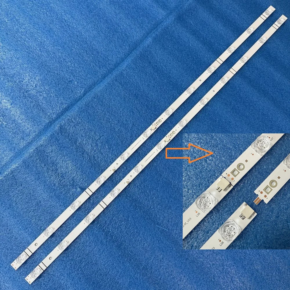LED Backlight Strip for Hisense 43E5610 43H4030F3 43H5500G 43H5510G 43H5580G 43H4G 43H4D SVH425A13