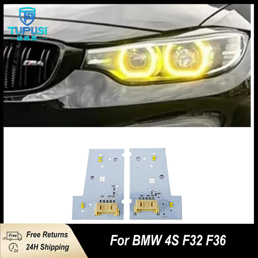 Angel Eyes LED Boards For BMW 4 Series M3 M4 F36 F32 F82 F80 F33 LCI 430i 440i 420i 2017-2020 Daytime Running