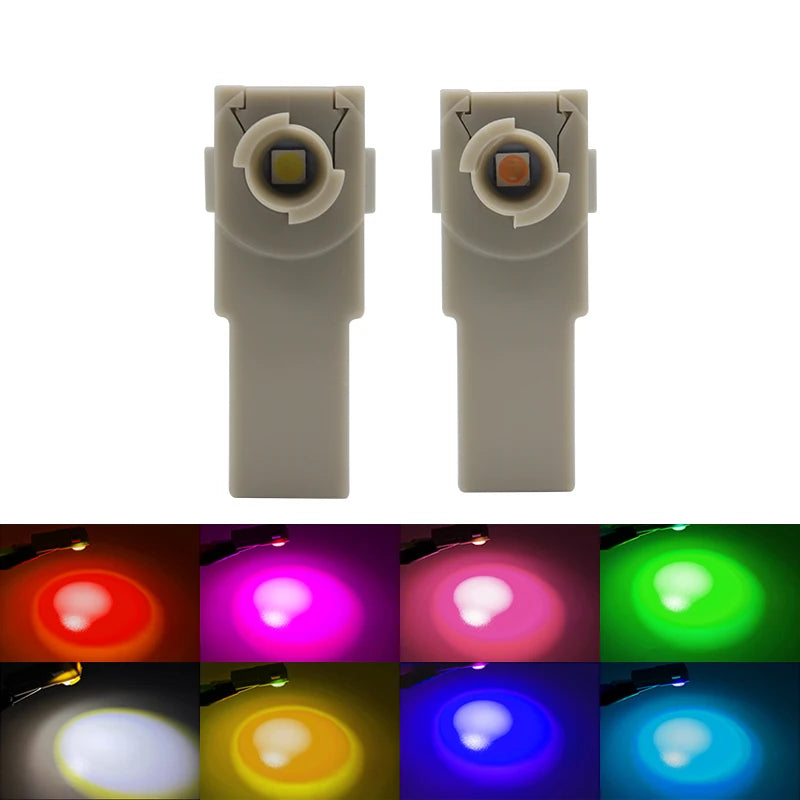 2Pcs Car Interior LED Light Foot Ambient Lamp Indoor Footwel