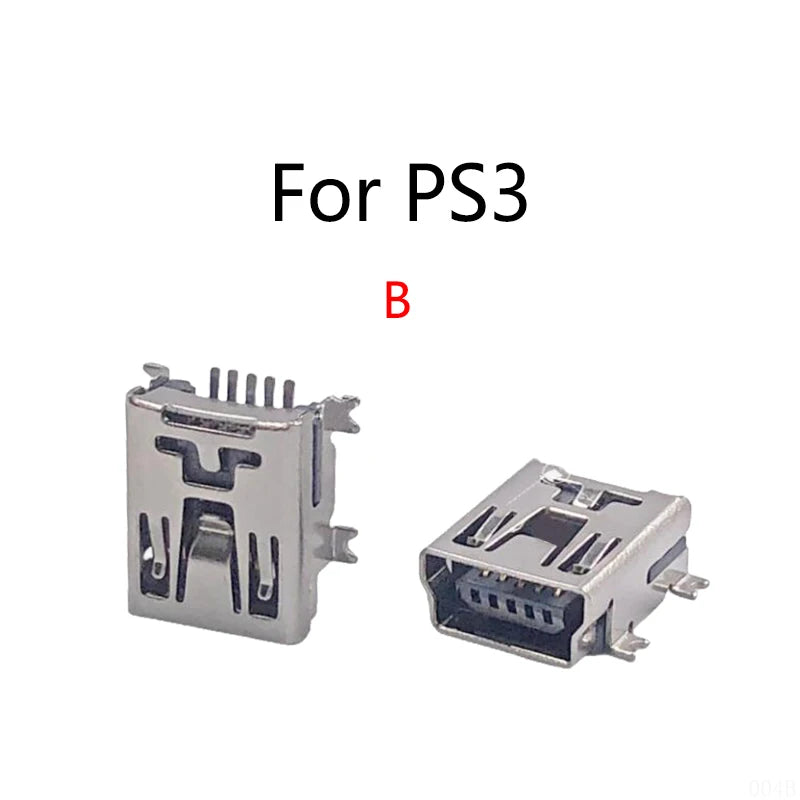 50PCS/Lot For Sony Playstation PS3 New Mini USB Charging Socket Port Power Charger Jack Connector