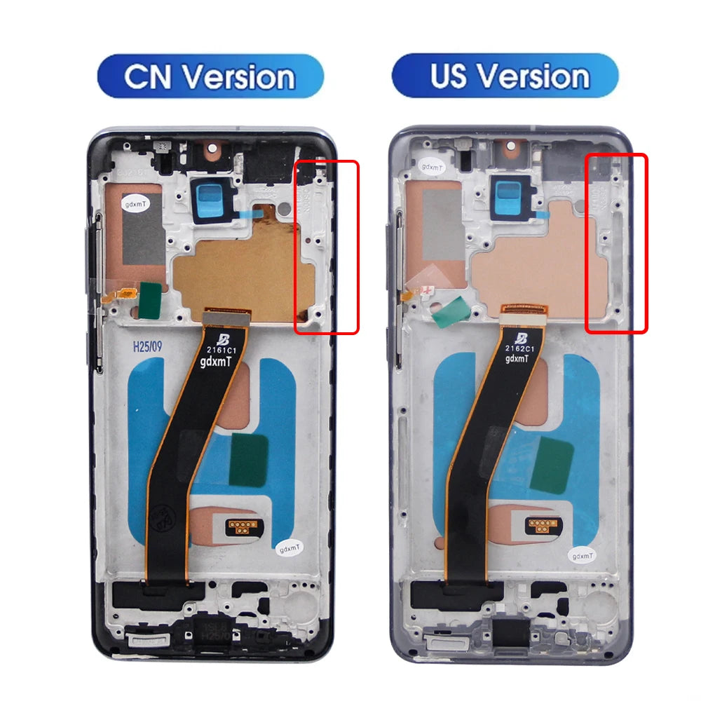 6.2 Tested For Samsung S20 5G LCD G981 S981F S981F/DS Displa