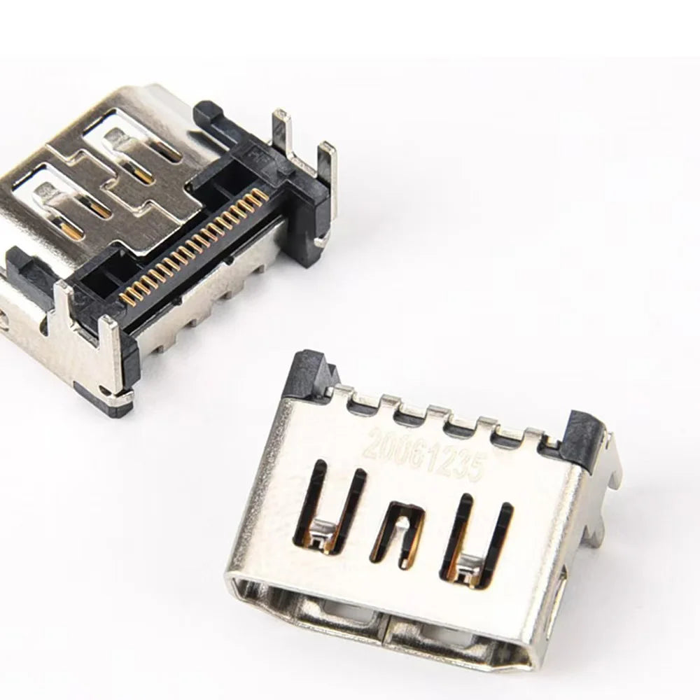 5PCS Replacement For PS5 HDMI-compatible Port Socket Interfa