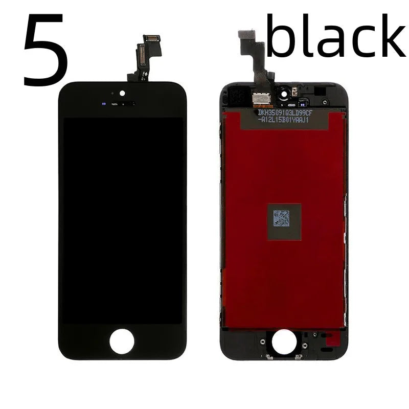 Lcd Display For Iphone 4 4S 5 5S 6 6S 7 8 Plus 7P 8P Black White Lcd Replacement Screen Digitizer Assembly With Repair Tools