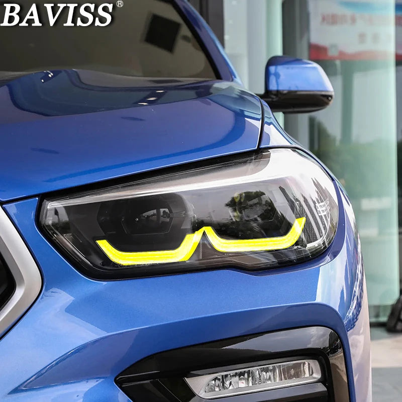 DRL Module LED Headlight Unit DRL Driving Light plug and play 1 pair for BMW G05 G06 X6 2019-2021