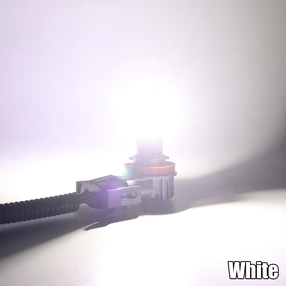 2Pcs 20000LM H8 H11 H7 LED CSP Chip Car Headlight Bulbs HB4 9006 H9 9005 HB3 LED Fog Lamp Super Bright 6500K White 2024 NEW H4