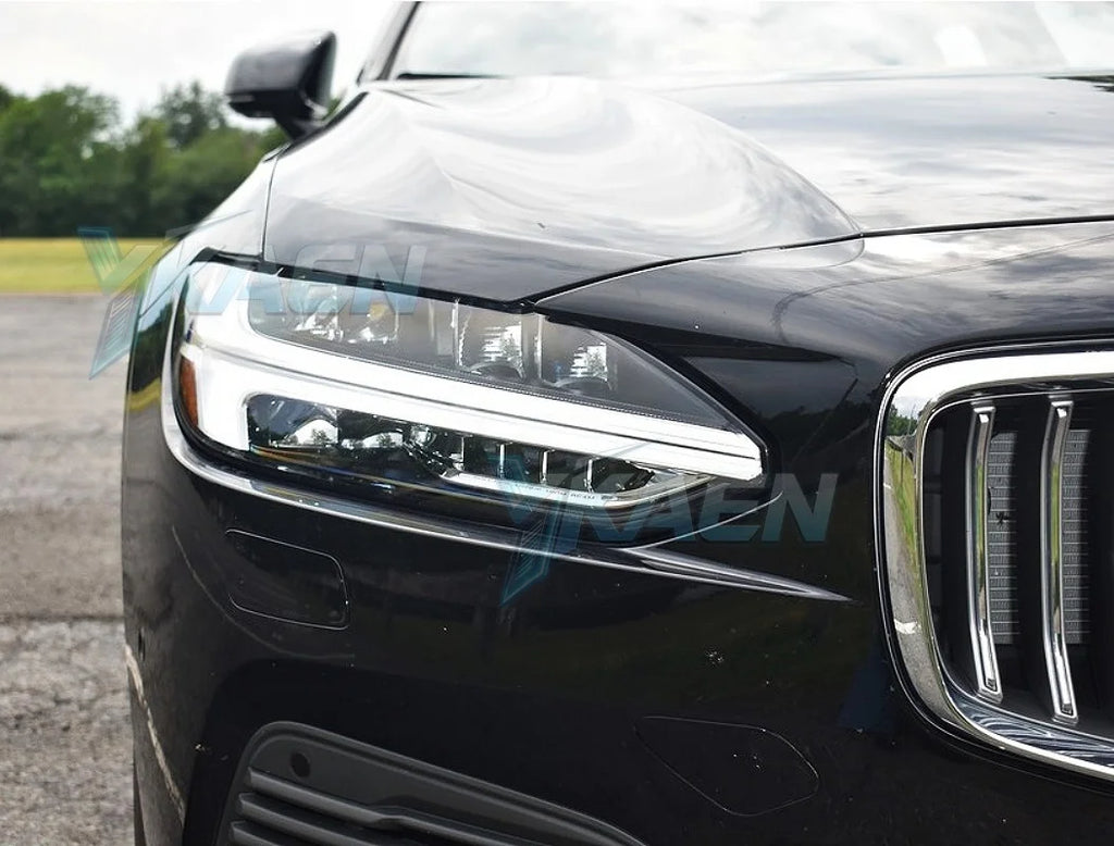 DRL Light Guide Plate Car Headlight Angel Eye Tubes Daytime Running Lights Chips DRL Boards Repair for Volvo