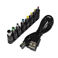 Universal Power Cable USB to DC 5.5 2.1mm Jack 5V Charging C