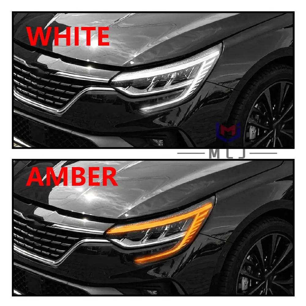 Headlight Amber Angel Eye DRL Light Guide Strip Tube Light Source Board Chip 260556623R for Renault