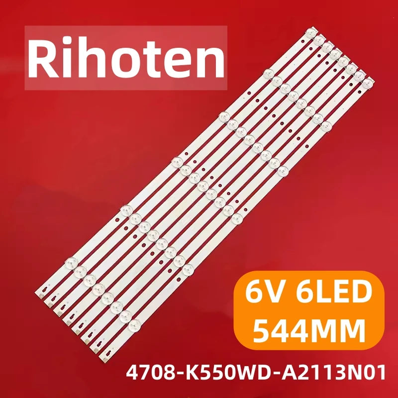 LED Backlight Strip for 5/6LED LED backlight strip for 4708-K55WDC-A2113N01 4708-K550WD-A1113N01 55PUF6092