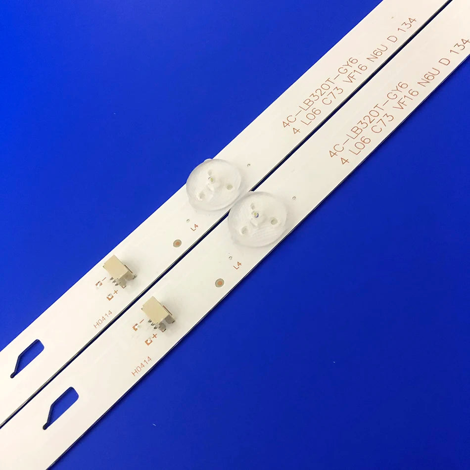 LED Backlight Strip for 2PCS LED Backlight Strip For 32LEM-1048/TS2C 32LEX-5048/T2C 32LEX-5048 32LEM-1048