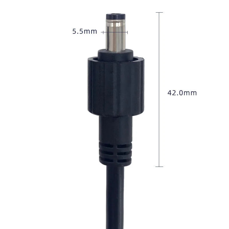 2 Pin Core DC Male and Female Cable Connector 5.5 X 2.1mm IP