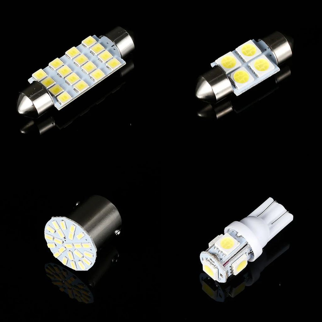 42/20Pcs LED Car Interior Lights T10 6000K SMD LED Xenon Whi