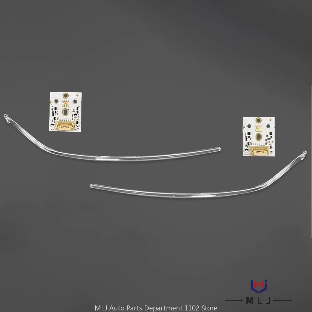 DRL Tube LED Chip For Audi Q8 SQ8 2019 2020 2021 2022 2023 Low-Spec Headlight Angel Eye Board Light Guide
