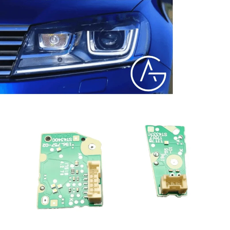 lamp White DRL Light Source Circuit Board Microchip Ballast Components Compatible Volkswagen Touareg 2015