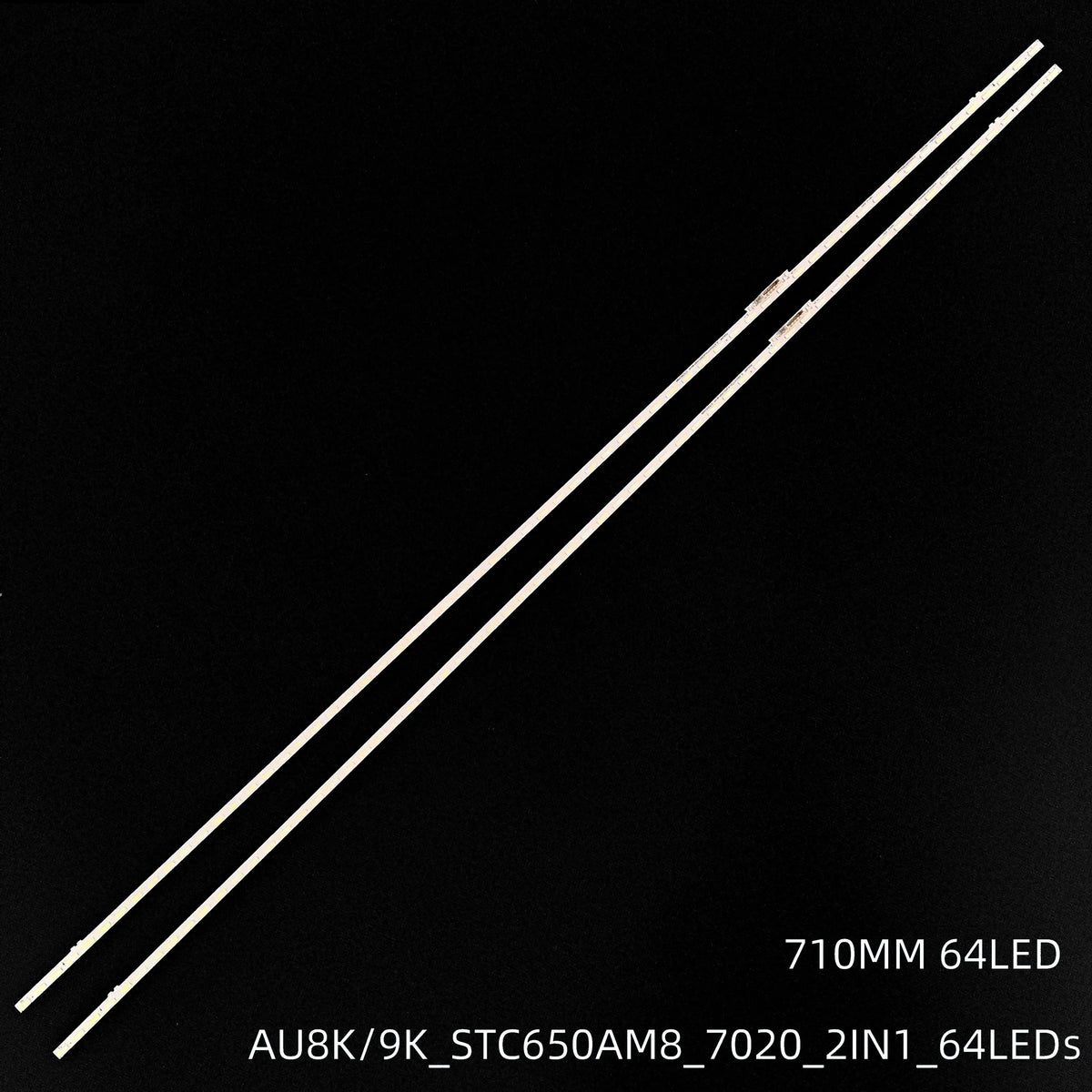 LED Strip for S1A8-650SM0-R0 AU8K/9K_STC650AM8_7020_2IN1_64LEDs_REV1.0_200914