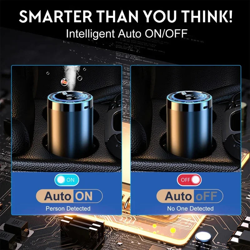 NEW 5 Modes Adjustable Smart Car Air Freshener Automatic Car