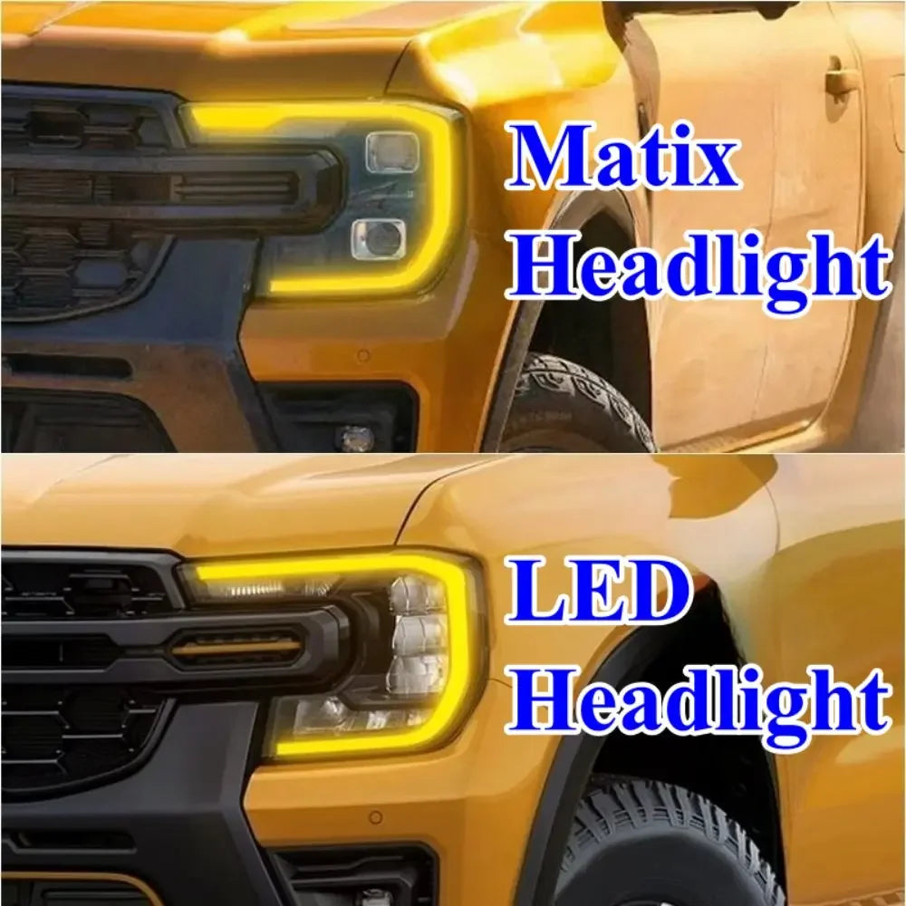 Angel Eyes DRL LED Boards For Ford Ranger T9 Matrix 2024 2025 Daytime Running Light Chips Module for Ford