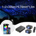 RGBW 1+2 Split Machine Car Roof Star Light APP Control Fiber Optic Star Ceiling Light Starry Sky Ceiling for Car Home