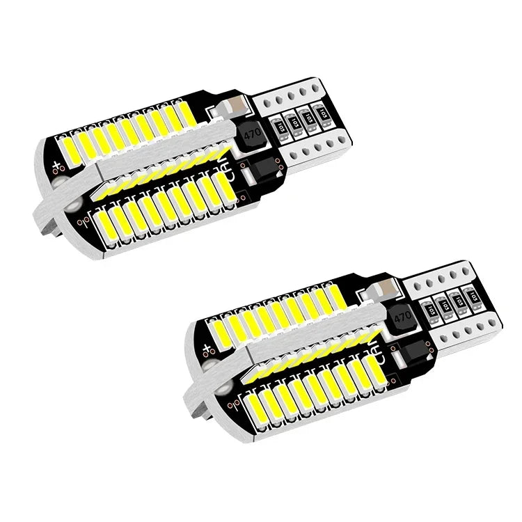 4pcs W16W T15 LED T16 Bulb Canbus Backup Reverse Led 921 912