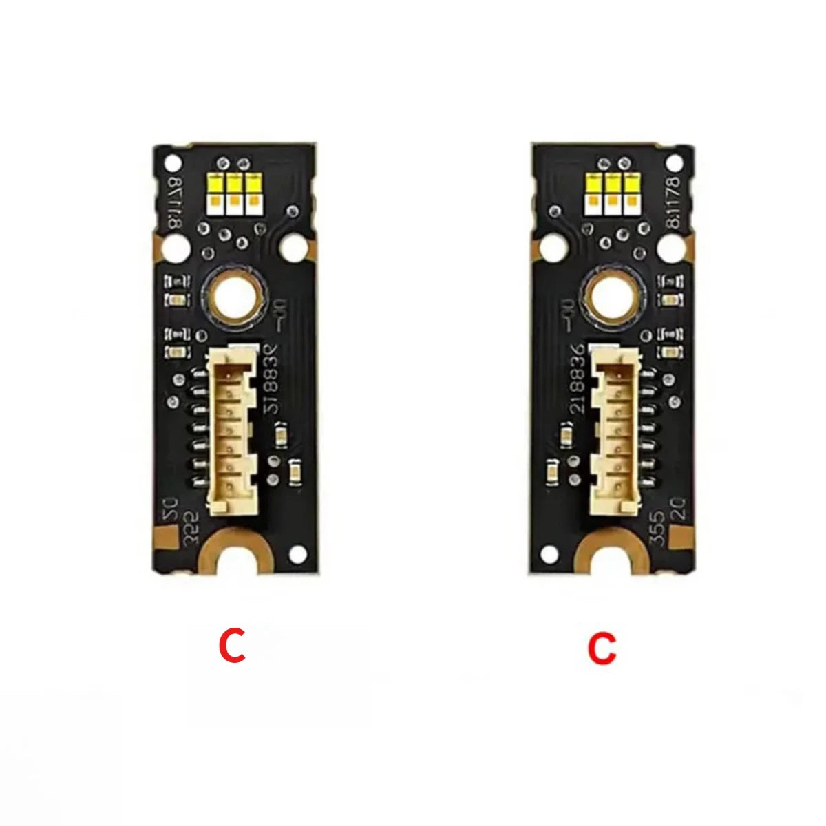 Angel Eyes LED DRL Turn Signal Light Source Chips Board Spare Parts For Cadillac CT6 2019-2023 Headlight