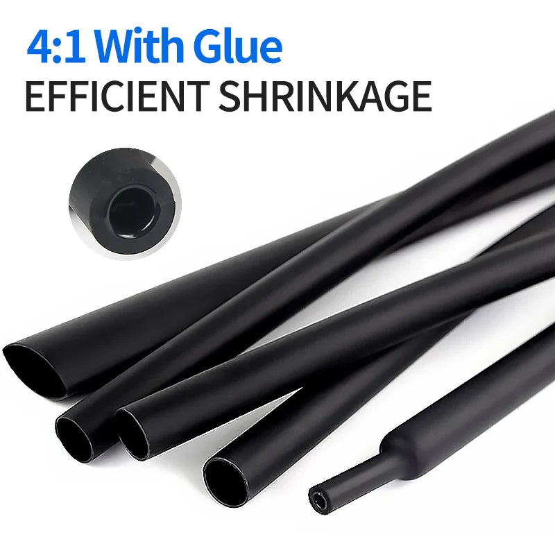 4 1 Heat Shrink Tube With Glue Thermoretractile Heat Shrinka