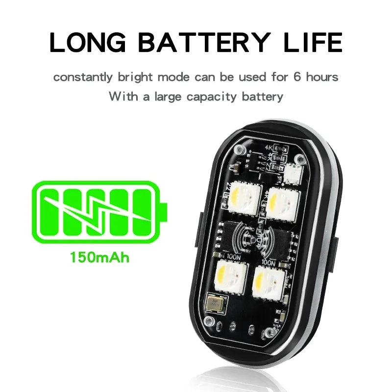 Rechargeable Wireless Light Aircraft Airplane Helicopter War