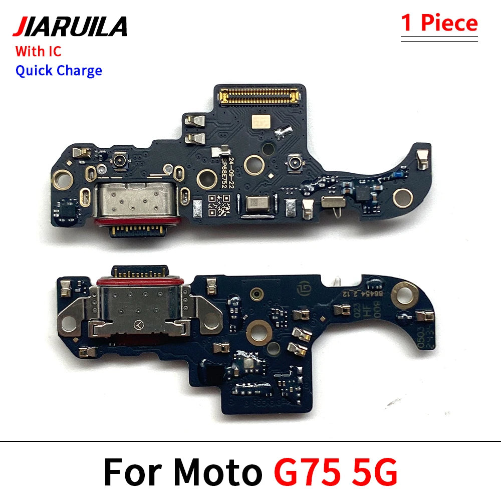 NEW USB Charging Port Socket Board Flex Connector Part For Moto G42 E32 E13 G200 G22 G13 G23 G32 G52 G53 G72 G73 G71S G82 5G G71