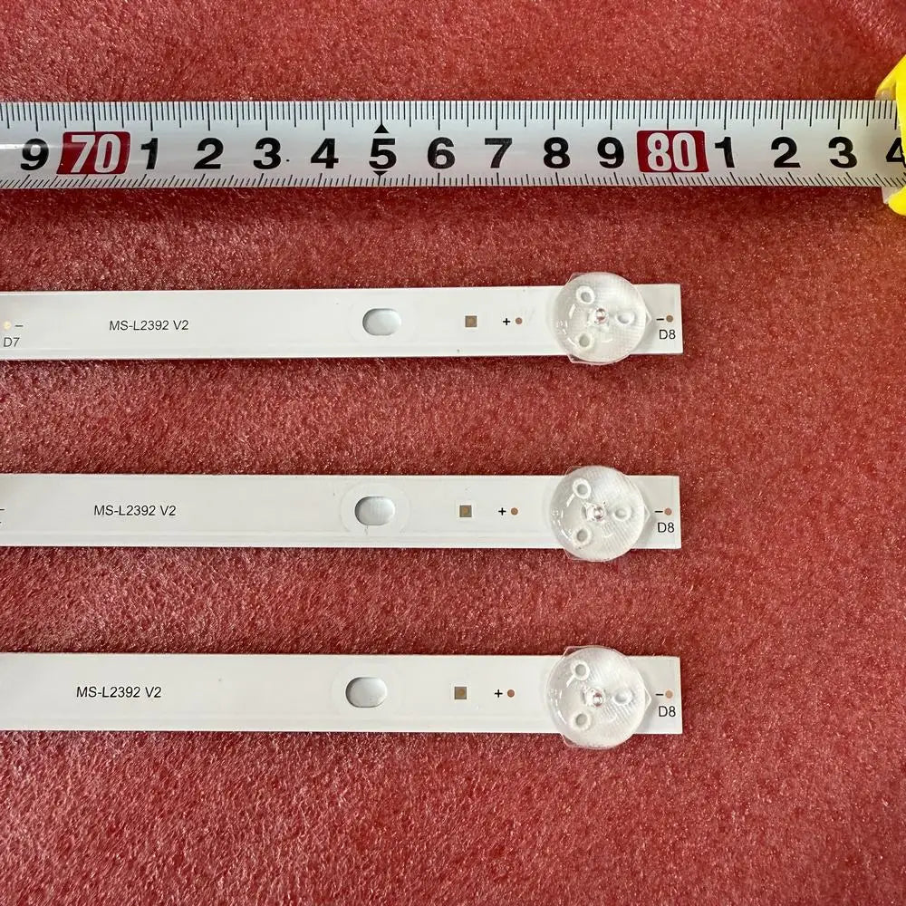 LED Strip for BBK 43LEM-1063/FTS2C 43LEX-7169 PTV43SN04Y MS-L2392 V2 JL.D43042330-006AS-M