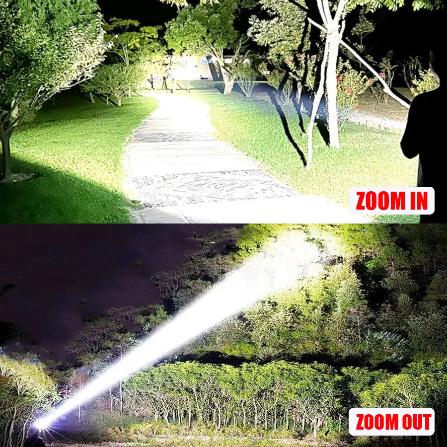 NEW 900000000LM Ultra Bright Headlight Rechargeable Powerful