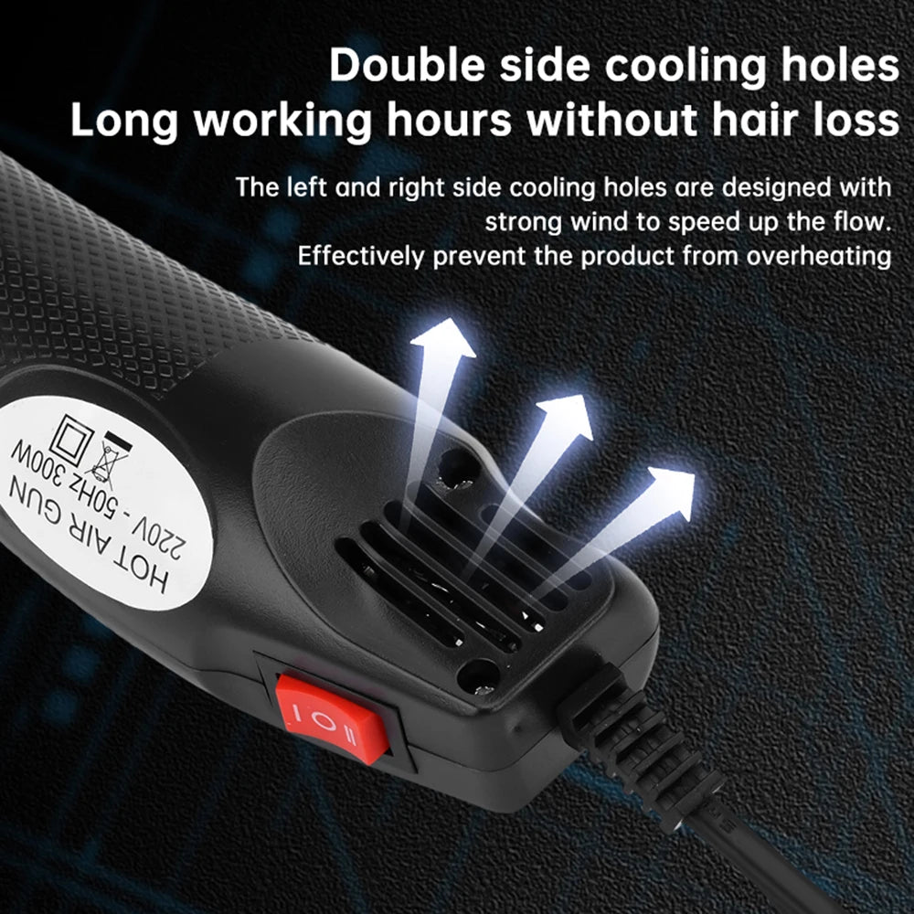 EU/US Hot Air Gun Soldering Temperature Blower Gun DIY Craft