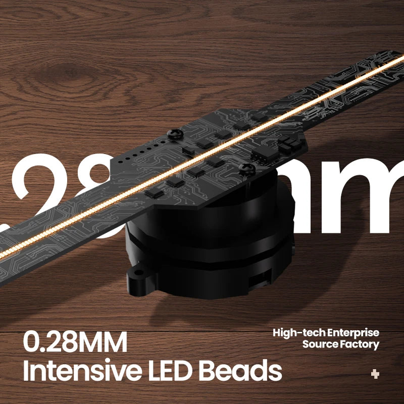 New 15.3 CM Custom Logo Products Transparent LED Display min