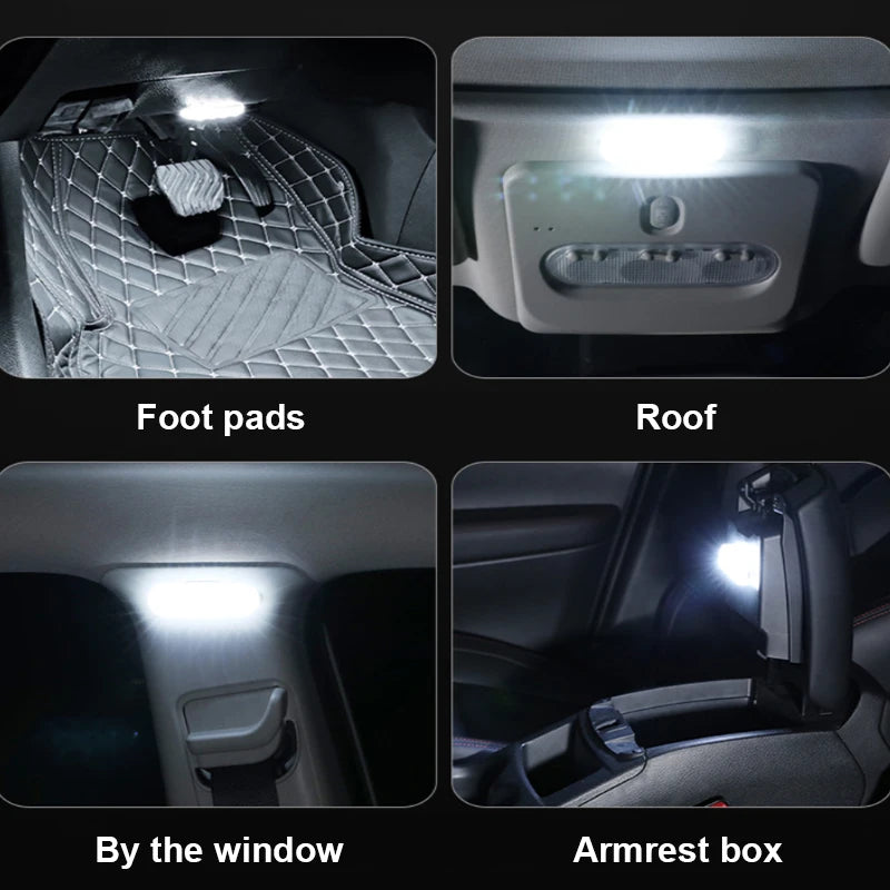 BLALION Car LED Touch Light Wall Reading Lamp Magnet Base Ca