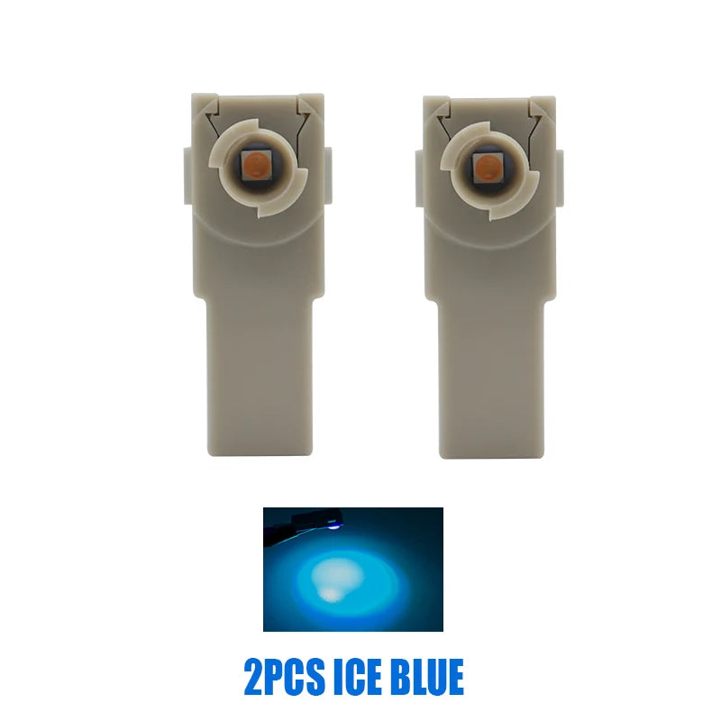 2Pcs Car Interior LED Light Foot Ambient Lamp Indoor Footwell Bulb Foot Nest Lamps For Toyota Lexus Honda Mazda Subaru the Car