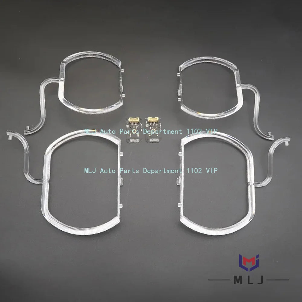 DRL LED Light Guide Strip Angel Eye Chip For BMW 5 Series G38 2018-2020 Low Configuration Headlight Source