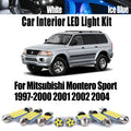 Canbus For Mitsubishi Montero Sport 1997- 2002 2004 Vehicle LED Interior Dome Door Trunk Light Kit for