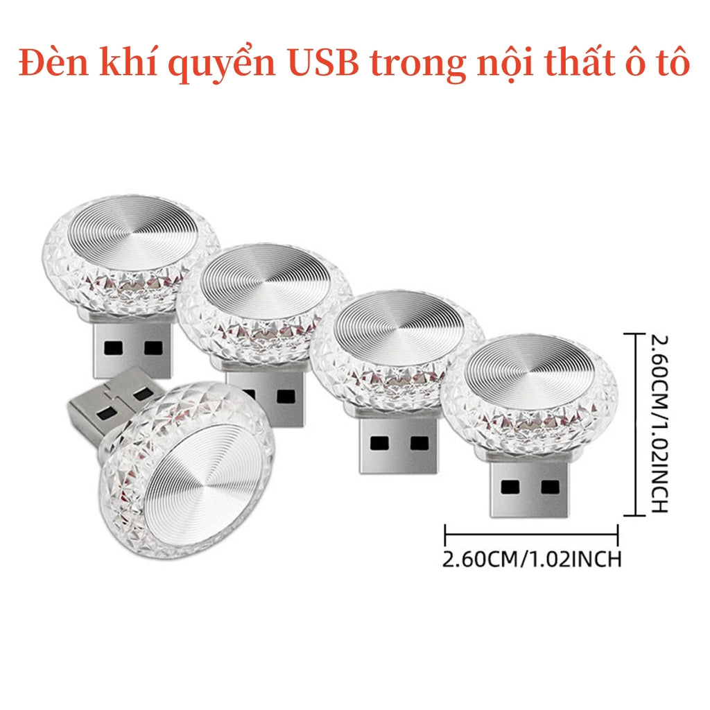 mini usb car ambient light Led Interior lights Decorative am